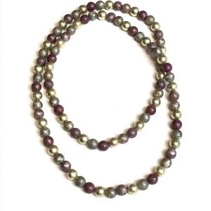 3 for $15 Vintage long beaded necklace